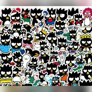 50 stickers Badtz-Maru (hello kitty and friends) random stickers